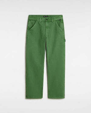 Green Men Vans Carpenter Pants Canada | VN8045631