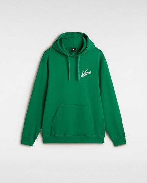 Green Men Vans Dettori Loose Hoodie Canada | VN3801724