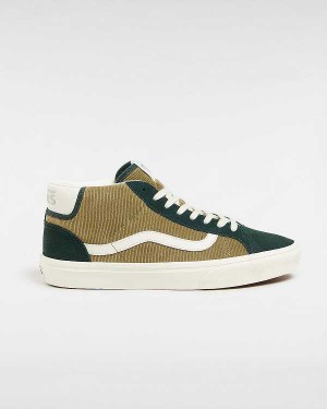 Green Men Vans Mid Skool 37 Sneakers Canada | VN9730564