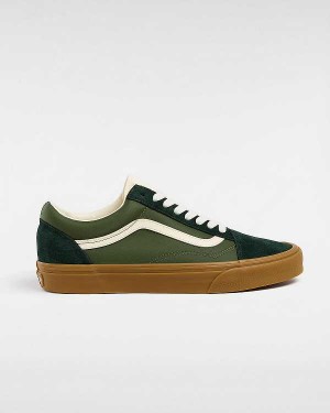 Green Men Vans Old Skool Sneakers Canada | VN9840731