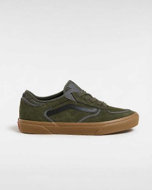 Green Men Vans Skate Rowley Sneakers Canada | VN9263018