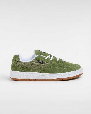 Green Men Vans Speed LS Skate Shoes Canada | VN4850319