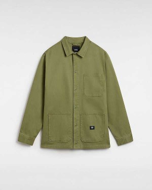 Green Men Vans Westfield Shacket Shirts Canada | VN8312560