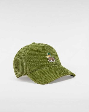 Green Unisex Vans Hosmer Curved Bill Hats Canada | VN2630791
