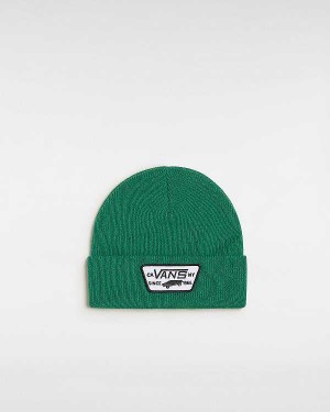 Green Unisex Vans Milford Beanie Canada | VN0718256