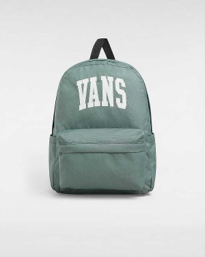 Green Unisex Vans Old Skool Backpacks Canada | VN3045762