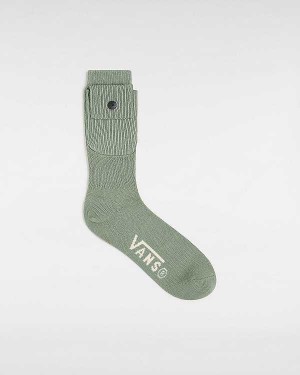 Green Unisex Vans Premium Surplus (1 Pair) Socks Canada | VN8593176