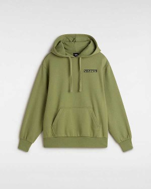 Green Women Vans Firemade Bloussant Hoodie Canada | VN4962853