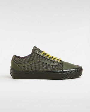 Green Women Vans Premium Old Skool 36 Skate Shoes Canada | VN4716285