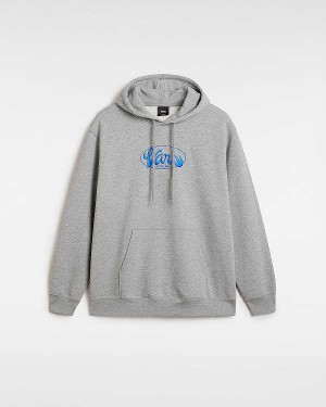 Grey Men Vans Global Line Loose Hoodie Canada | VN6971025