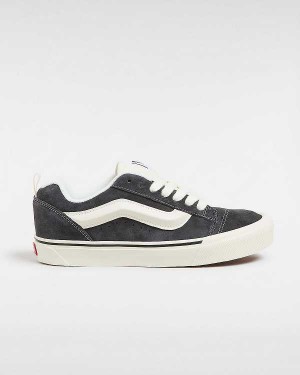Grey Men Vans Knu Skool Sneakers Canada | VN8714250