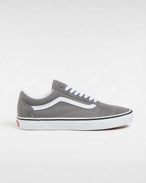 Grey Men Vans Old Skool Sneakers Canada | VN7981062