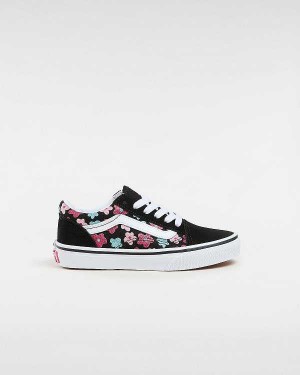 Multicolor Kids' Vans Old Skool Glitter (4-8 Years) Sneakers Canada | VN1723845