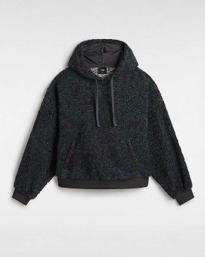 Multicolor Women Vans Collett Boucle Loose Hoodie Canada | VN8924503