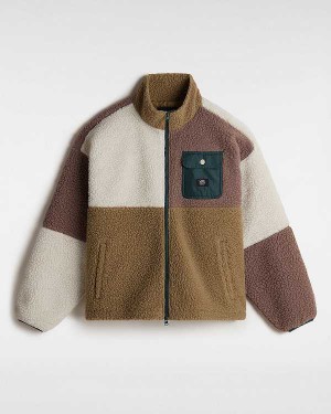 Multicolor Women Vans Wren Colorblock Jacket Canada | VN8324597