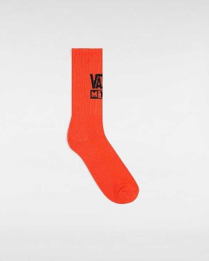 Orange Unisex Vans MTE Crestline Crew (1 Pair) Socks Canada | VN0953816