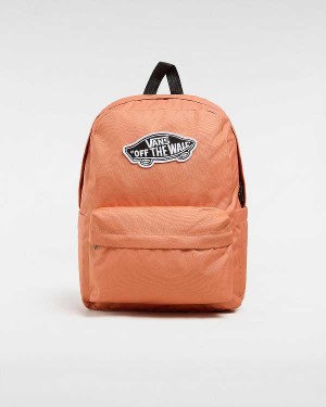 Orange Unisex Vans Old Skool Classic Backpacks Canada | VN4893267