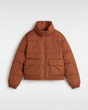 Orange Women Vans MTE Aubrey Primaloft Jacket Canada | VN0439125