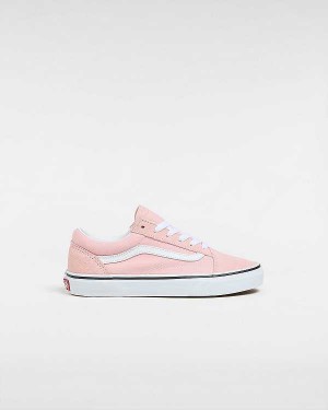 Pink Kids' Vans Old Skool (8-14 Years) Sneakers Canada | VN6385291