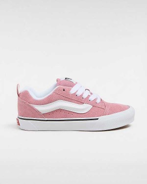 Pink Men Vans Knu Skool Sneakers Canada | VN2387509