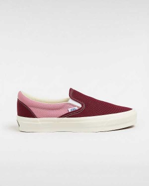 Pink Women Vans Premium 98 Slip On Shoes Canada | VN9234056