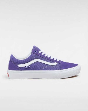 Purple Men Vans Old Skool Skate Shoes Canada | VN1537028