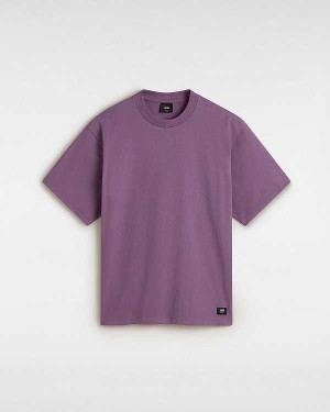 Purple Men Vans Original Standards T Shirts Canada | VN9234815