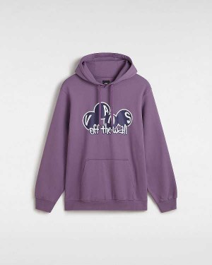 Purple Men Vans Scuttle Hoodie Canada | VN6387524