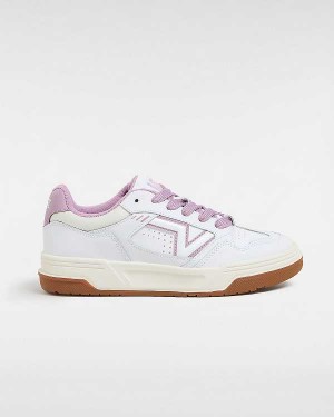 Purple Men Vans Upland Vintage Leather Sneakers Canada | VN2687405