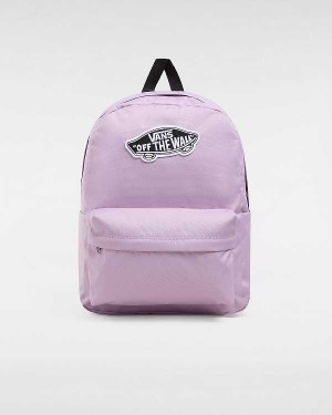 Purple Unisex Vans Old Skool Classic Backpacks Canada | VN9354218