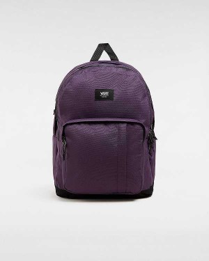 Purple Unisex Vans Old Skool Trek Backpacks Canada | VN2683450