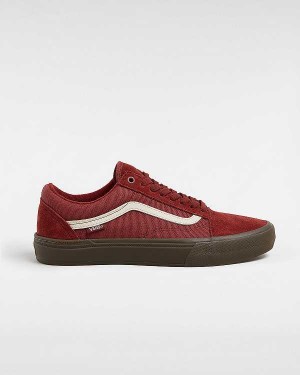 Red Men Vans BMX Style 114 Sneakers Canada | VN6495873