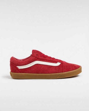 Red Men Vans Old Skool Lowpro Sneakers Canada | VN4076193