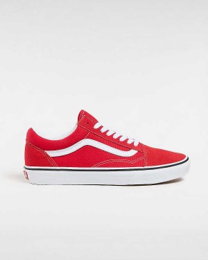 Red Men Vans Old Skool Skate Shoes Canada | VN5617420