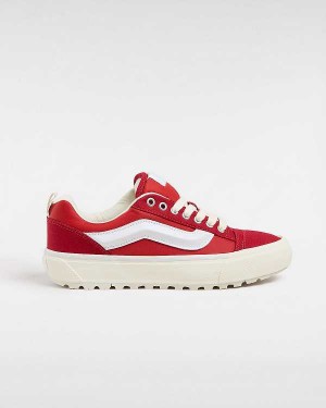 Red Women Vans Premium Knu Skool MTE-1 Sneakers Canada | VN0721843