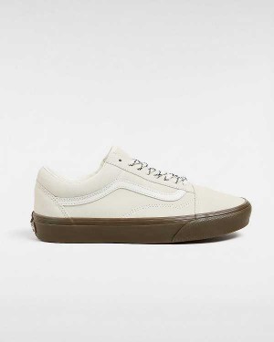 White Men Vans Old Skool Hairy Suede Sneakers Canada | VN6279580