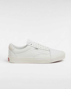 White Men Vans Old Skool Lux Sneakers Canada | VN9607831