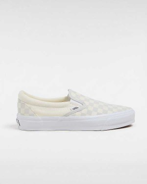 White Men Vans Premium 98 Slip On Shoes Canada | VN3298615