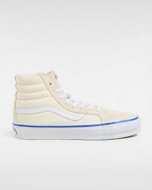 White Men Vans Premium Sk8-Hi 38 Reissue Skate Shoes Canada | VN6301254