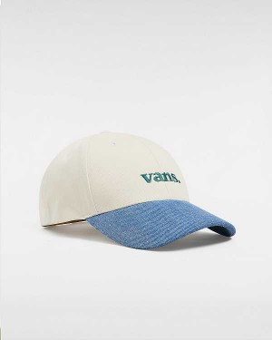 White Unisex Vans 66 Structured Jockey Hats Canada | VN8753960