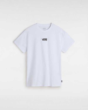 White Women Vans Flying V Oversized T Shirts Canada | VN3076519