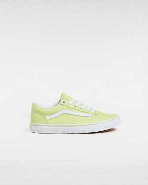 Yellow Kids' Vans Old Skool (8-14 Years) Sneakers Canada | VN8041765