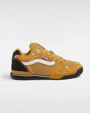 Yellow Men Vans Premium Rowley XLT Skate Shoes Canada | VN5038691