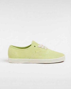 Yellow Women Vans Authentic Lowpro Sneakers Canada | VN9706138