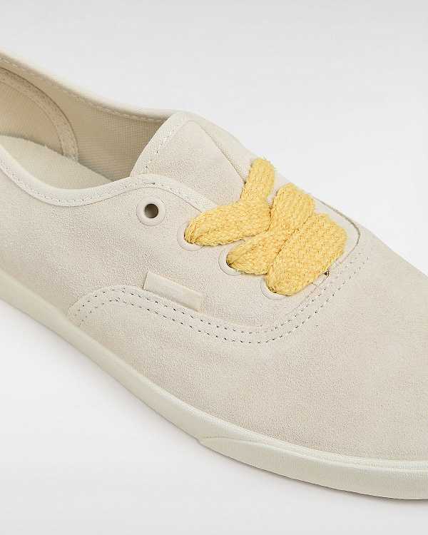 Beige Men Vans Authentic Lowpro Sneakers Canada | VN1705294