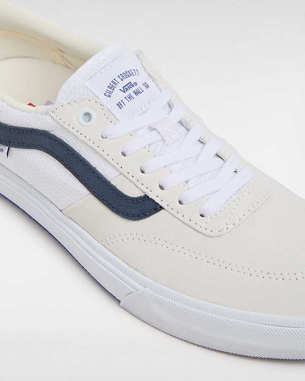 Beige Men Vans Gilbert Crockett Skate Shoes Canada | VN9532467
