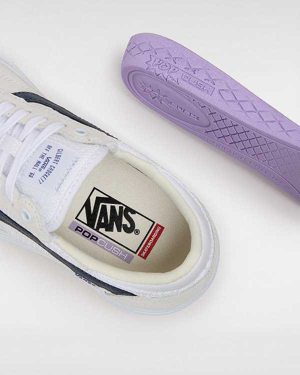 Beige Men Vans Gilbert Crockett Skate Shoes Canada | VN9532467