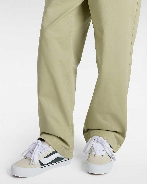 Beige Men Vans Knu Mid Sneakers Canada | VN4860715