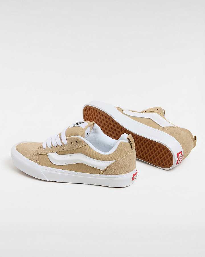 Beige Men Vans Knu Skool Sneakers Canada | VN1873645