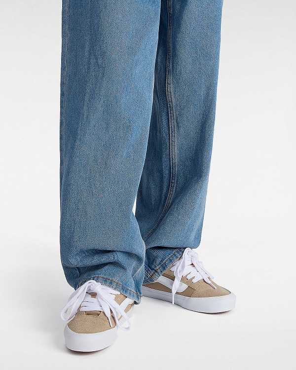 Beige Men Vans Knu Skool Sneakers Canada | VN1873645